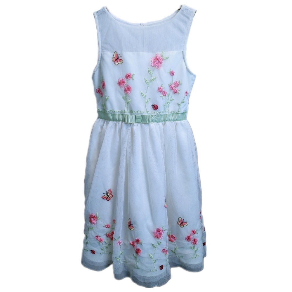 Jona Michelle Butterfly Ladybug and Flower Gown - 8